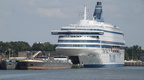 Silja Europa davor Westzee und Citrine Merwehaven Rotterdam