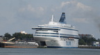 Silja Europa Merwehaven Rotterdam davor Citrine TMS